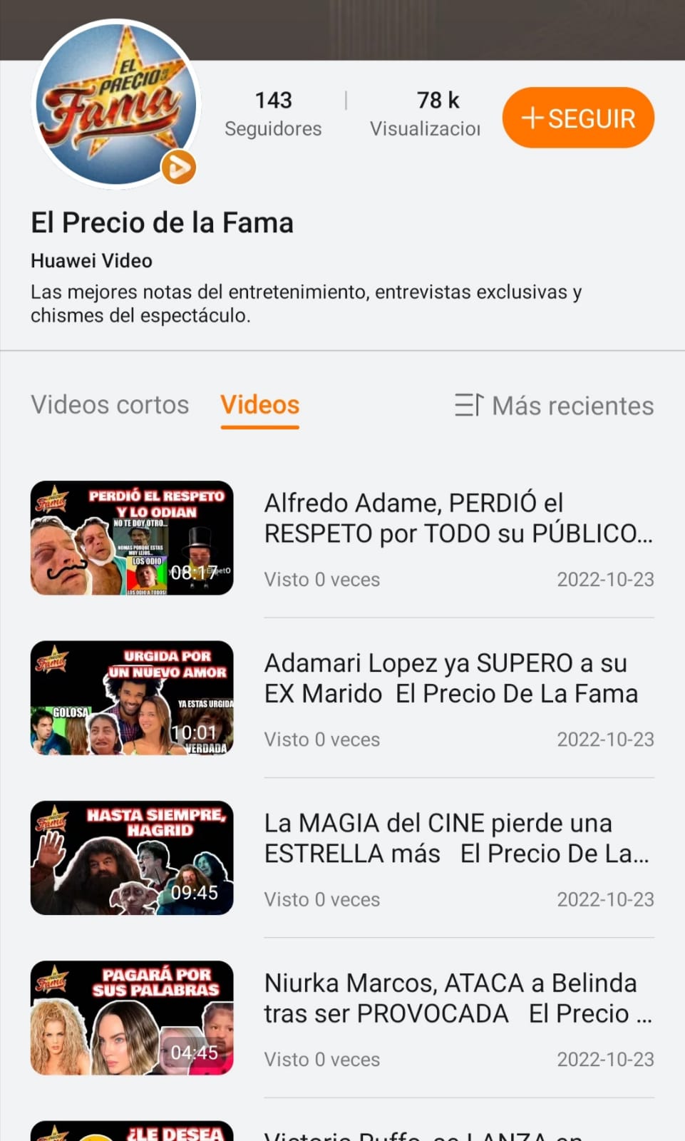El Precio de la Fama_HuaweiVideo