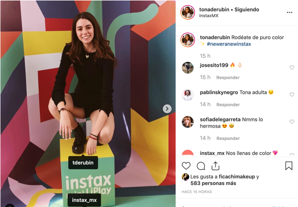Redes_Influencer_TonaDeRubin_instax